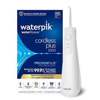 Waterpik Cordless Plus 5000 3-Tip Rechargeable Water Flosser