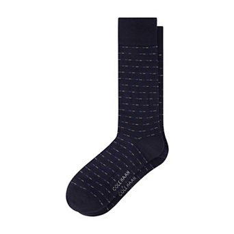 Men's Cole Haan 1-Pack Textured Dress Crew Socks