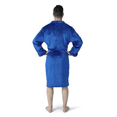 Adult Los Angeles Dodgers 2025 World Series Championship Royal Silk-Touch Robe