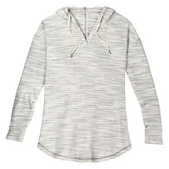 Women's Legendary Whitetails Space Dye Knit V-Neck Pullover Hoodie