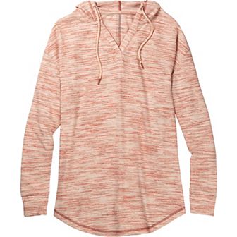 Women's Legendary Whitetails Space Dye Knit V-Neck Pullover Hoodie