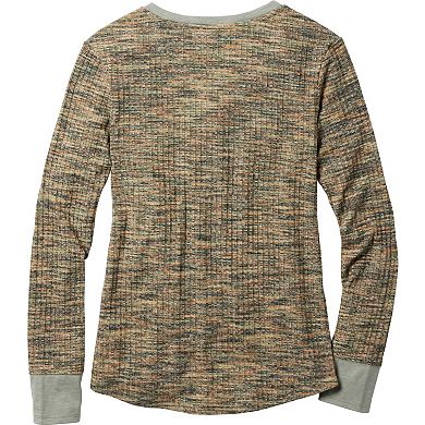 Women's Legendary Whitetails Space Dye Knit Fashion Henley