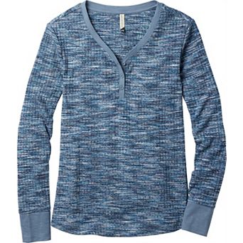 Women's Legendary Whitetails Space Dye Knit Fashion Henley