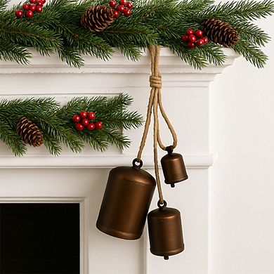 Hanging Jingle Bells Set of 3 with Assorted Sizes