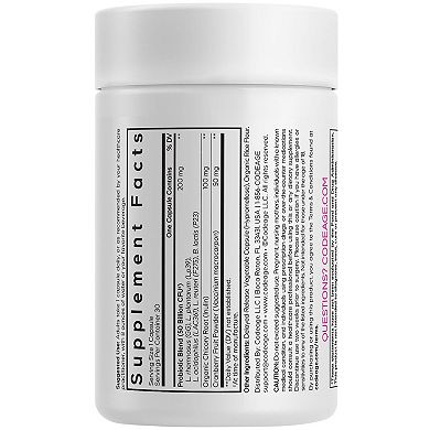 Codeage Women’s Daily Probiotic 50B CFU, Cranberry, Organic Chicory Root, 30 ct