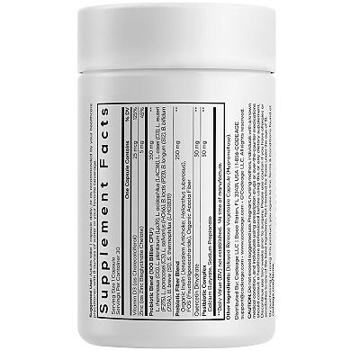 Codeage Probiotic+ 100B CFU, 12 Strains, Pre/Postbiotics, Men & Women, 30 ct