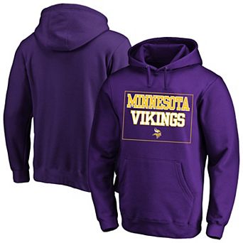 Men's Fanatics Purple Minnesota Vikings Big & Tall Fleece Hoodie