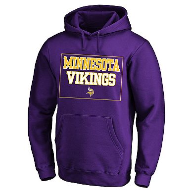 Men's Fanatics Purple Minnesota Vikings Big & Tall Fleece Hoodie