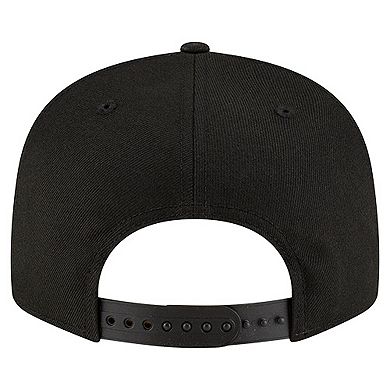 Men's New Era Black Brooklyn Nets 9FIFTY Snapback Hat