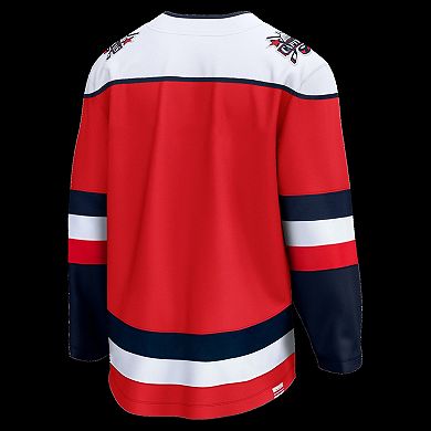 Men's Fanatics Red Washington Capitals Alternate Breakaway Jersey