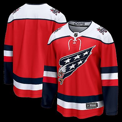 Men's Fanatics Red Washington Capitals Alternate Breakaway Jersey