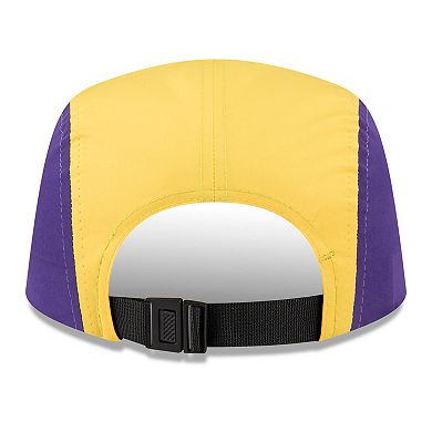 Men's New Era White/Purple Los Angeles Lakers 2025 NBA Tip Off Camper Adjustable Hat