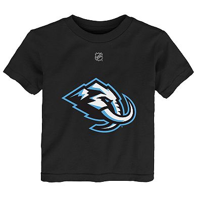 Toddler Outerstuff Black Utah Mammoth Primary Logo T-Shirt