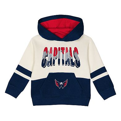Toddler Outerstuff Navy Washington Capitals Chants and Cheers Fleece Hoodie and Pants Set