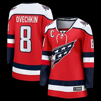 Women's Fanatics Alexander Ovechkin Red Washington Capitals Alternate Breakaway Player Jersey