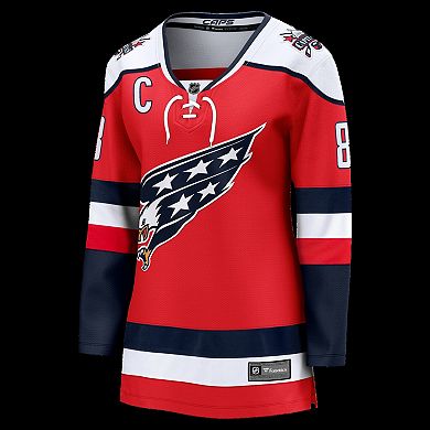 Women's Fanatics Alexander Ovechkin Red Washington Capitals Alternate Breakaway Player Jersey
