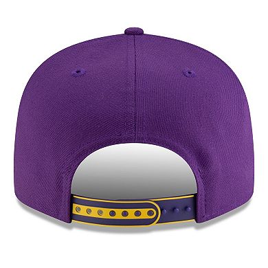 Men's New Era White/Purple Los Angeles Lakers 2025 NBA Tip Off Split Panel 9FIFTY Snapback Hat
