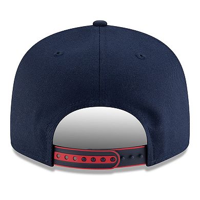 Men's New Era White/Navy LA Clippers 2025 NBA Tip Off Split Panel 9FIFTY Snapback Hat