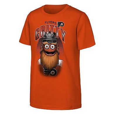 Youth Outerstuff Orange Philadelphia Flyers Mascot Highlight T-Shirt