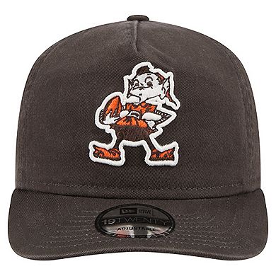 Men's New Era Brown Cleveland Browns Championship 19TWENTY Adjustable Hat