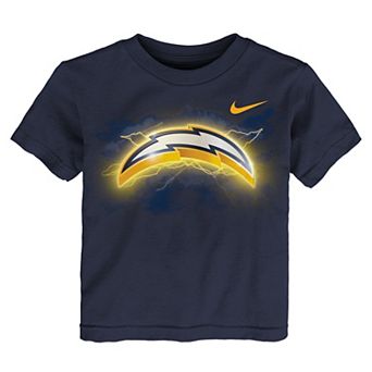Toddler Navy Los Angeles Chargers Super Logo T-Shirt