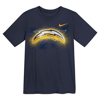 Preschool Outerstuff Navy Los Angeles Chargers Super Logo T-Shirt