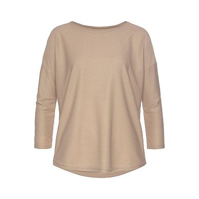 Lascana Women's Classic Ribbed Top
