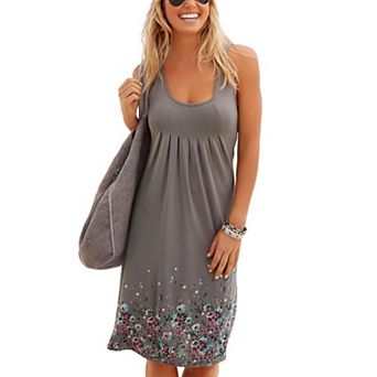 Lascana Women's Sleeveless Printed Dress