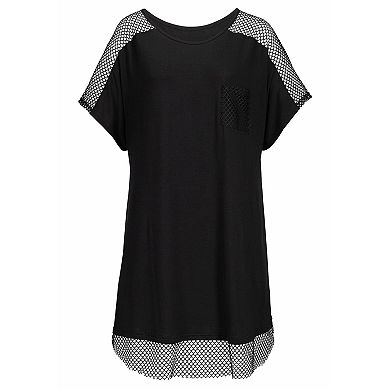 Lascana Women's Mesh Insert Cover Up