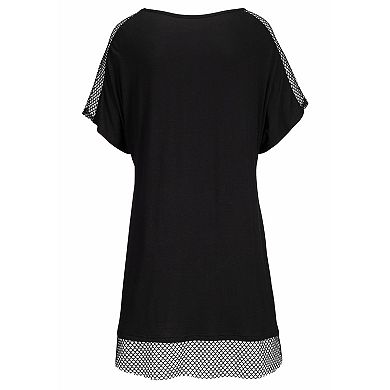 Lascana Women's Mesh Insert Cover Up