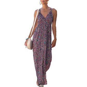 Lascana Women's Sleeveless Maxi Dress