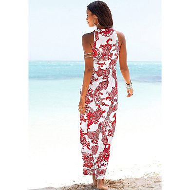 Lascana Women's Sleeveless Maxi Dress