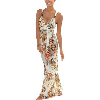 Lascana Women's Sleeveless Maxi Dress