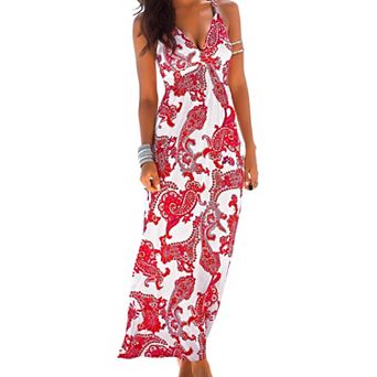 Lascana Women's Sleeveless Maxi Dress