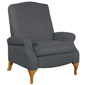 BrylaneHome 350 Lbs. Weight Capacity Faux Suede Recliner