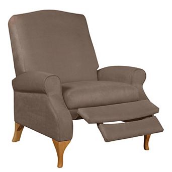 BrylaneHome 350 Lbs. Weight Capacity Faux Suede Recliner