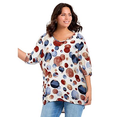 Avenue Women's Plus Size Leila Top