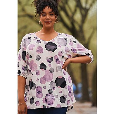 Avenue Women's Plus Size Leila Top