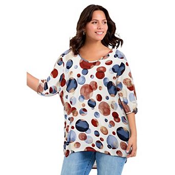 Avenue Women's Plus Size Leila Top