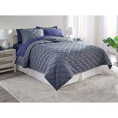 BrylaneHome BH Studio Jersey Quilt Set