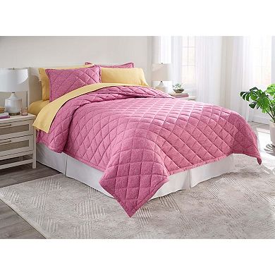 BrylaneHome BH Studio Jersey Quilt Set