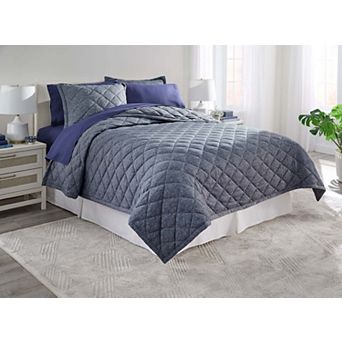 BrylaneHome BH Studio Jersey Quilt Set