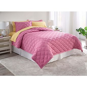 BrylaneHome BH Studio Jersey Quilt Set