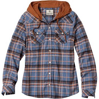 Women's Legendary Whitetails Lumber Jane Hooded Flannel Shirt