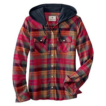 Women's Legendary Whitetails Lumber Jane Hooded Flannel Shirt