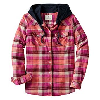 Women's Legendary Whitetails Lumber Jane Hooded Flannel Shirt