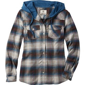 Women's Legendary Whitetails Lumber Jane Hooded Flannel Shirt