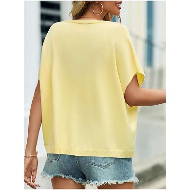 Womens Cardigan Sleeveless V Neck Knit Cardigan Open Front Layering Sweater