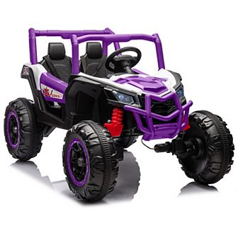24V Ride On Toys for Big Kids, 2 Seater Power Wheels 24V Electric Vehicles