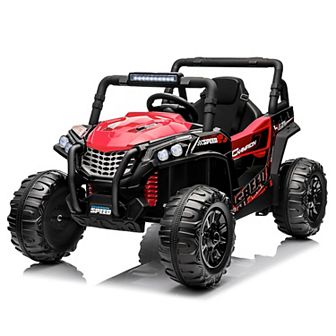 12V Kids Ride on Car, Electric Off-Road UTV Truck
